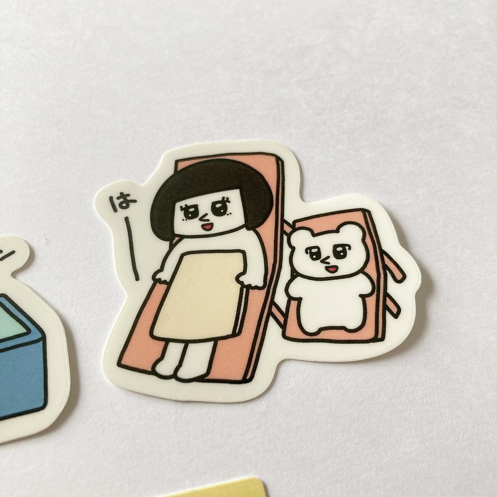 耐水ステッカー