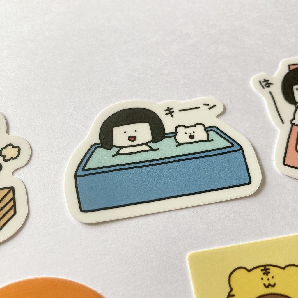 耐水ステッカー