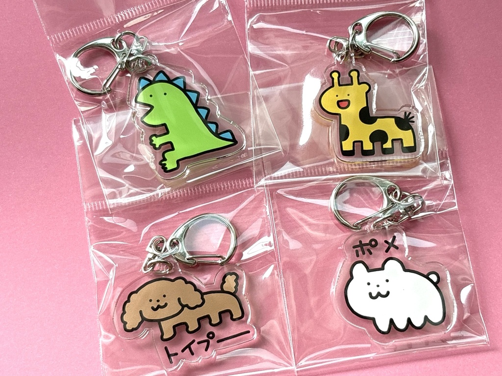 アクリルキーホルダー