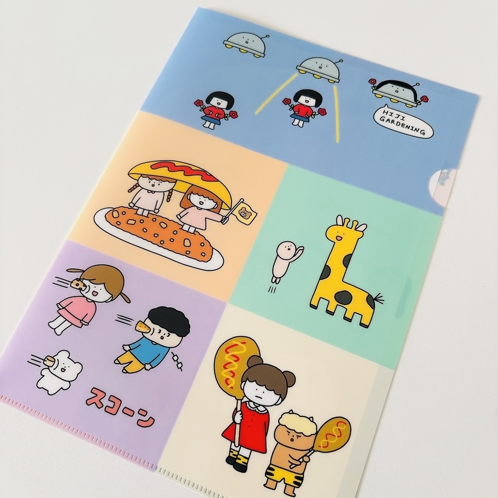 【はまなかひろむコラボ】A4クリアファイル