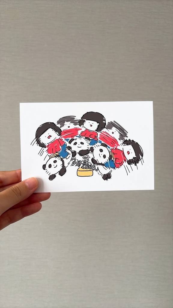 【レザフェス新作】ポストカードとステッカー