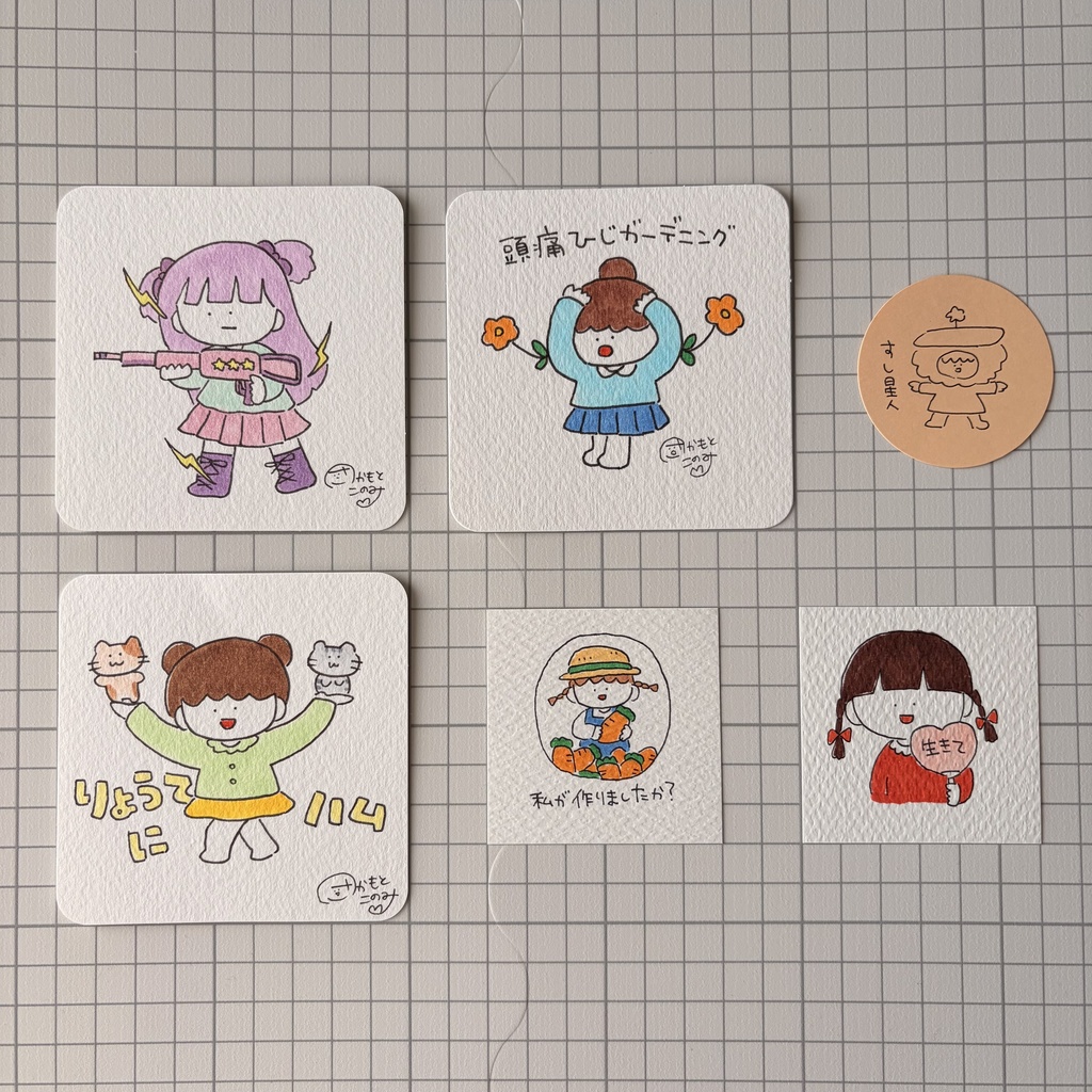 原画【描いて飾る展7】