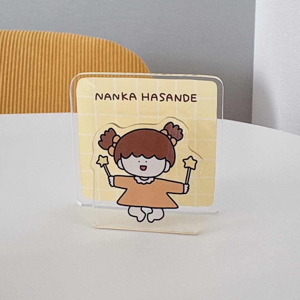 アクリルメモスタンド