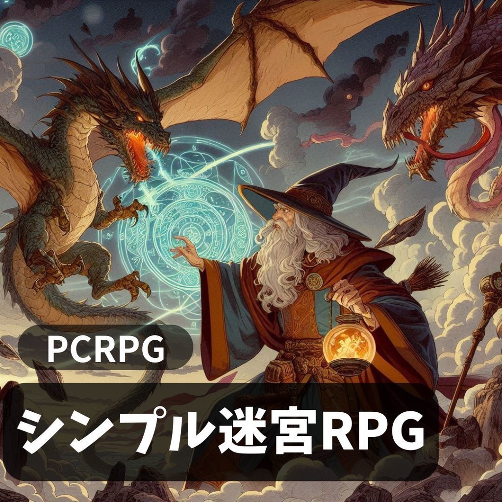 PCゲーム シンプル迷宮RPG