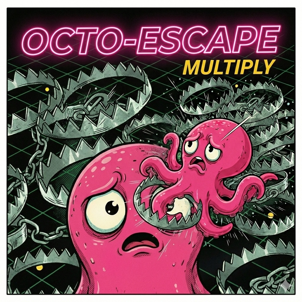 PCアクションゲーム　オクトエスケープ