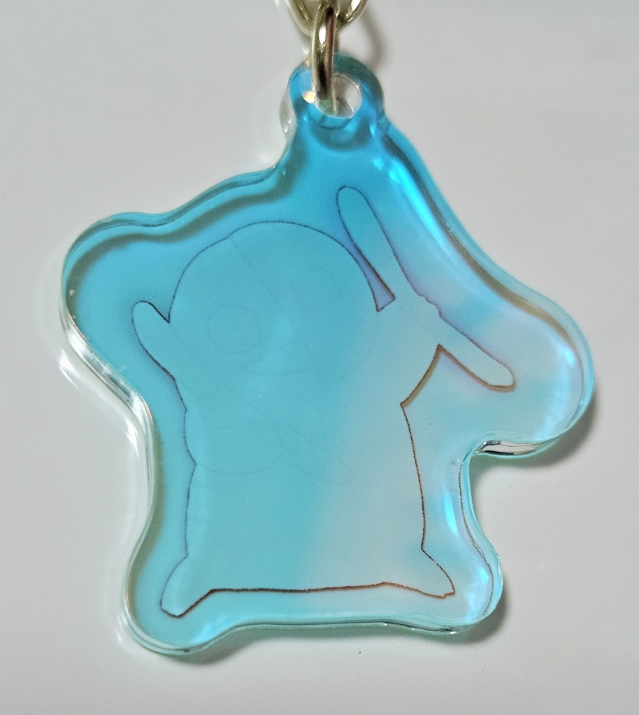 もぐBさまアクリルチャーム(プレミアムミミズさんver.)