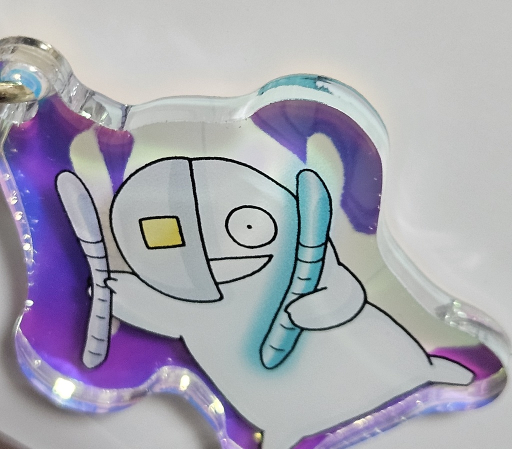 もぐBさまアクリルチャーム(プレミアムミミズさんver.)