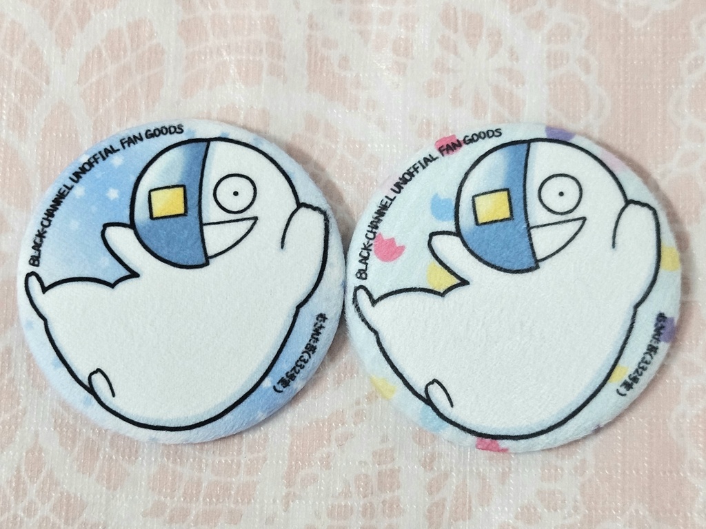 もぐBさまふわふわ缶バッジ