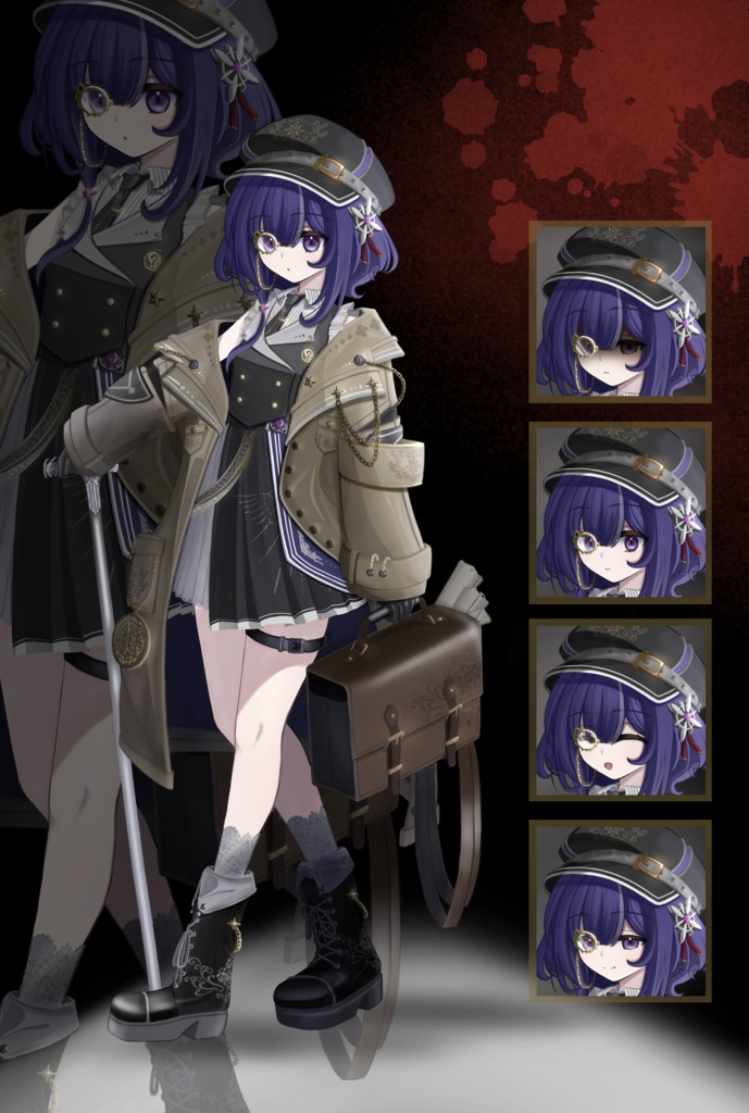 立ち絵素材＿『神話探偵』