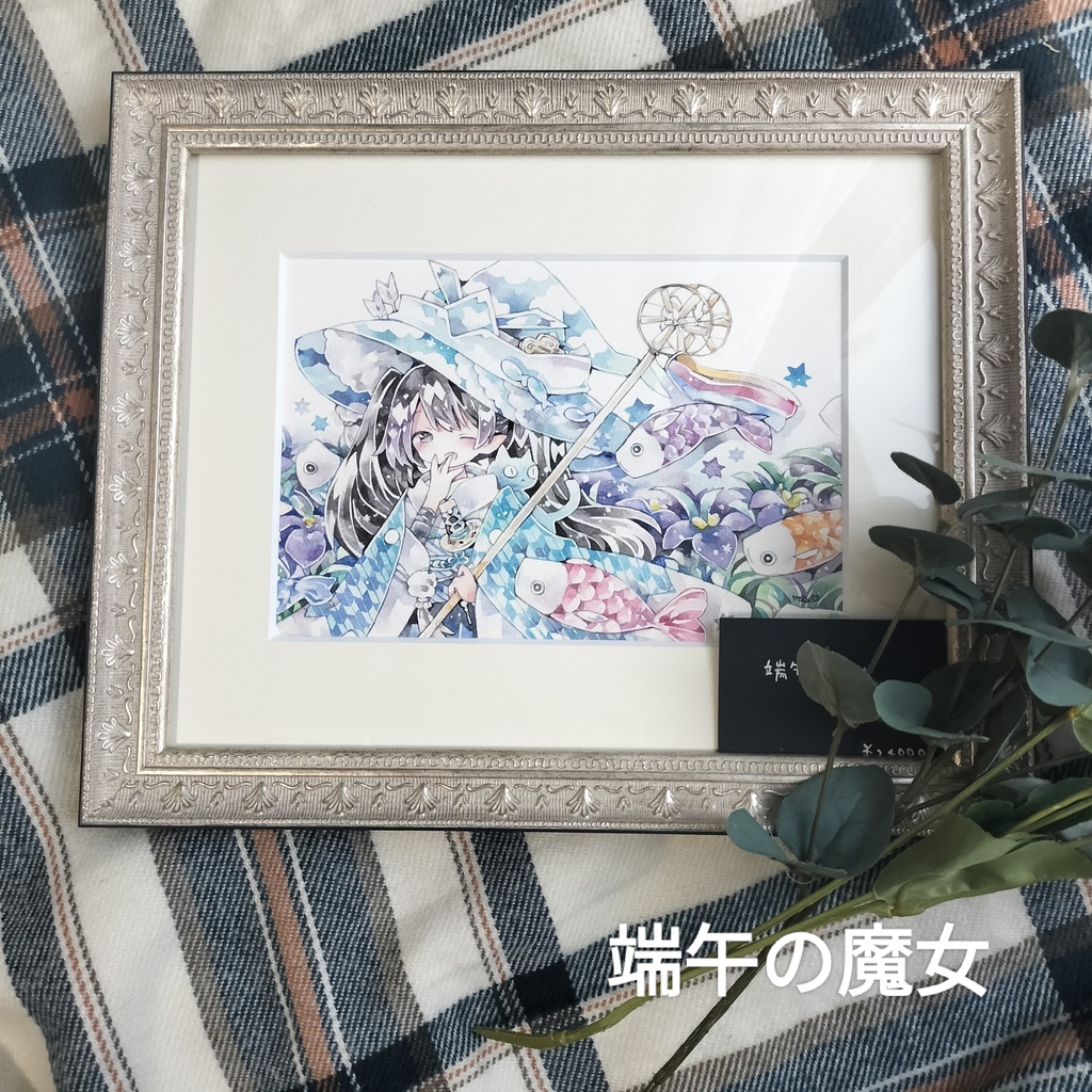 額装原画(サムホール)