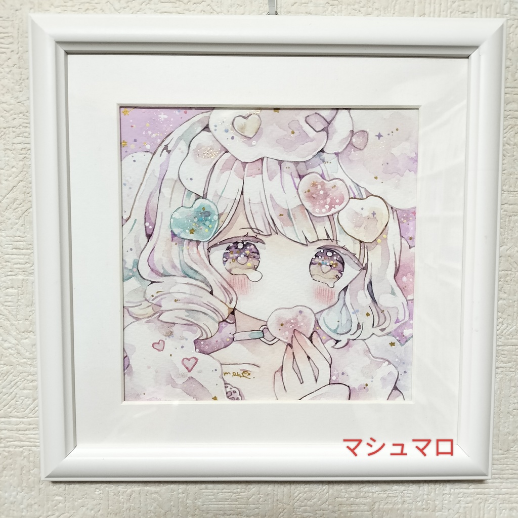 額装原画「Bitter&sweet」