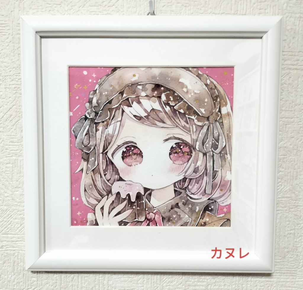 額装原画「Bitter&sweet」