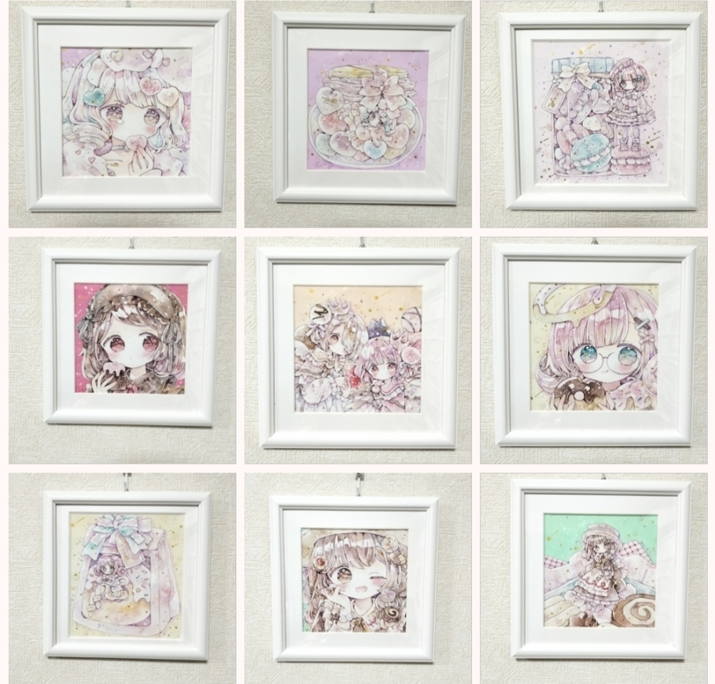 額装原画「Bitter＆sweet」