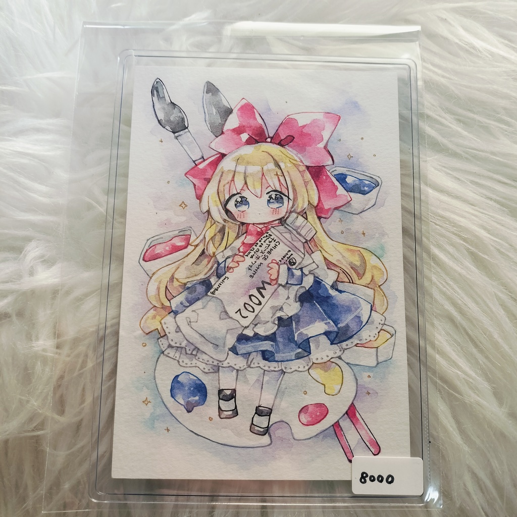 水彩原画(二次創作)