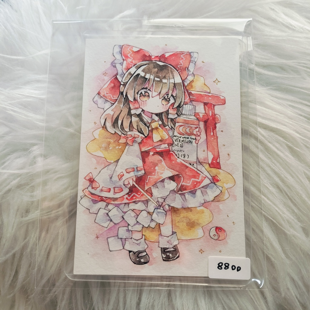 水彩原画(二次創作)