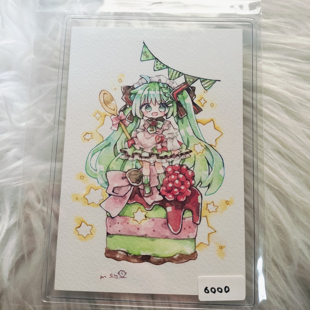 水彩原画(二次創作)