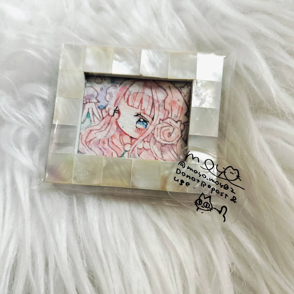 シェルフレームのミニミニ原画