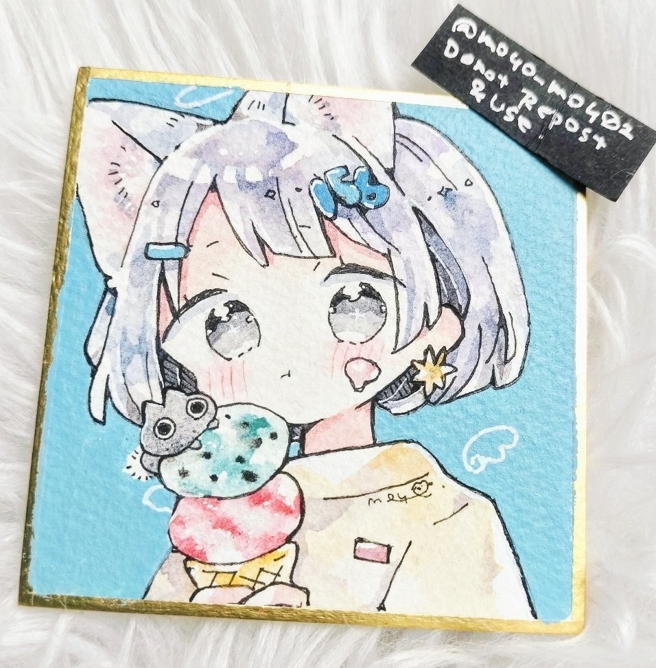 水彩原画(未額装)