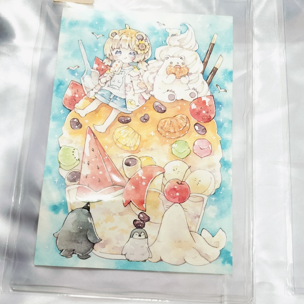 水彩原画(未額装)