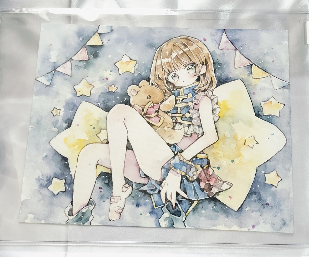 水彩原画(未額装)