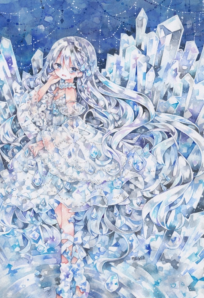 ポストカード「涙の軌跡」