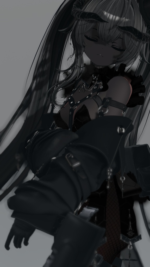 [Manuka] Simple Black Skin Texture 
