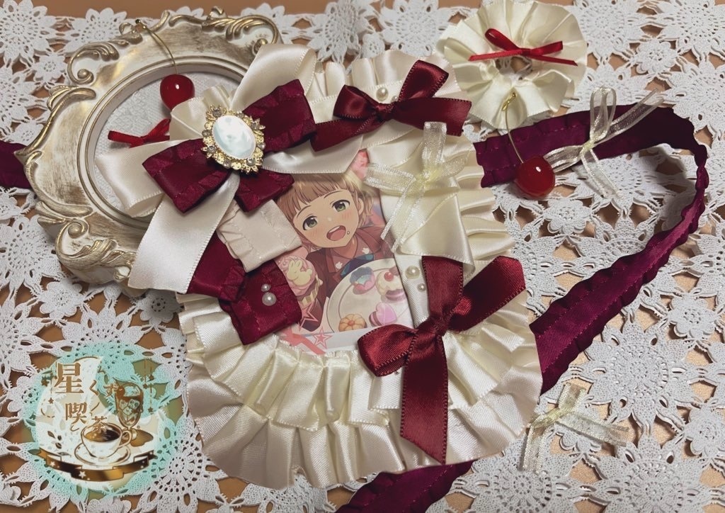 喫茶モチーフデコレーションケース