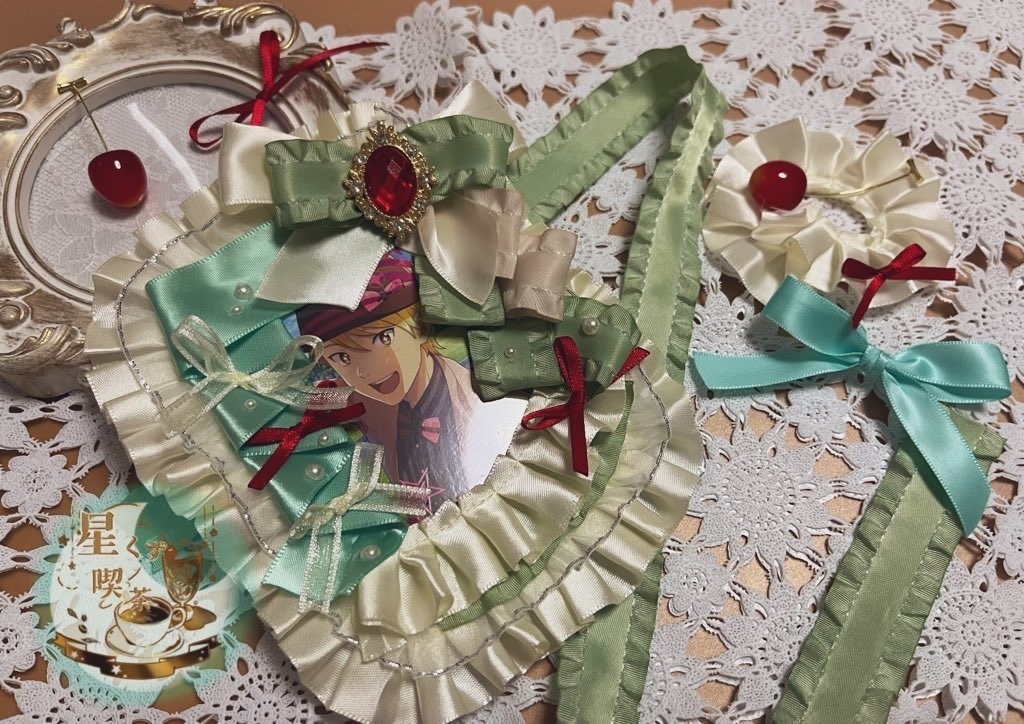 喫茶モチーフデコレーションケース