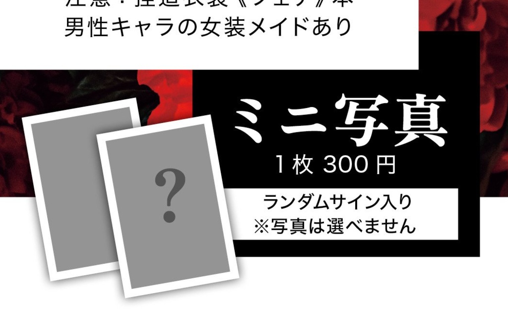 ミニ写真【ランダム】受注生産