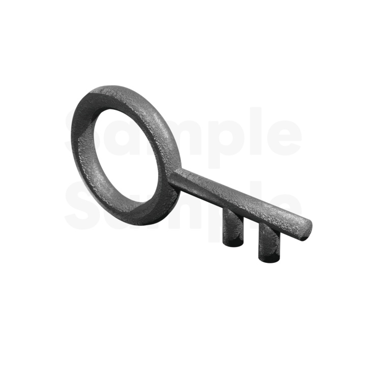 【TRPG素材 無料/投げ銭 】シンプル鍵 1 素材【商用利用可能】