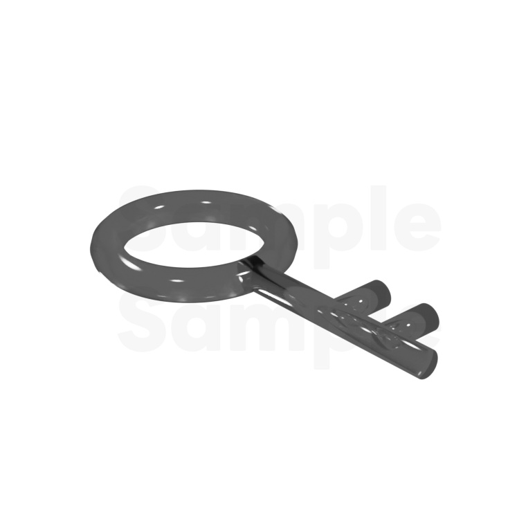 【TRPG素材 無料/投げ銭 】シンプル鍵 1 素材【商用利用可能】