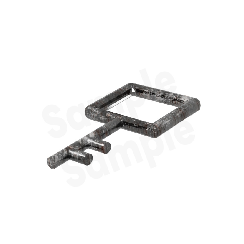 【TRPG素材 無料/投げ銭 】シンプル鍵2 素材【商用利用可能】