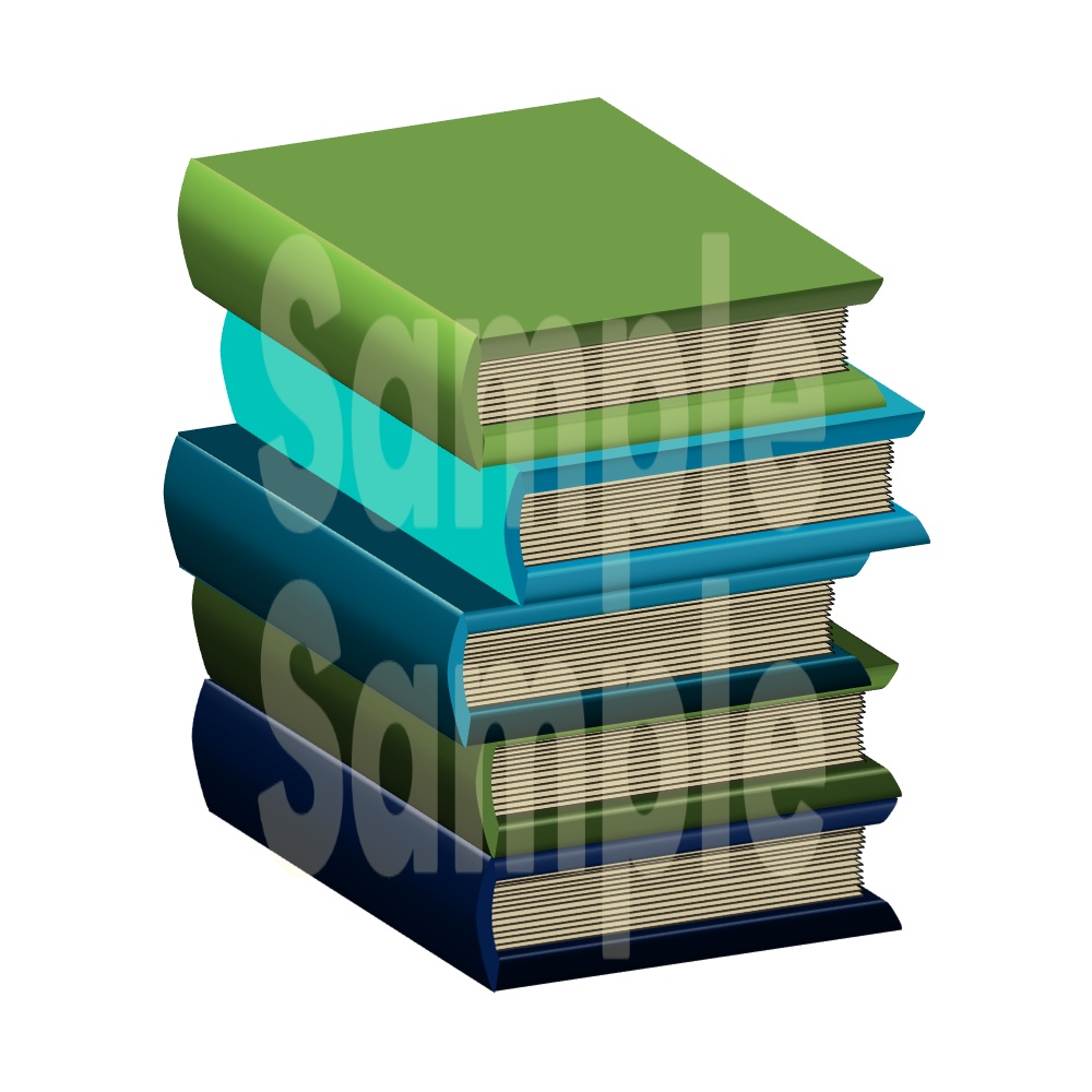 【TRPG素材 無料/投げ銭 】本の群れ 素材【商用利用可能】