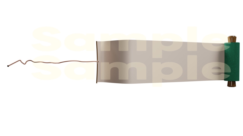 【TRPG素材 無料】巻物 素材【商用利用可能】