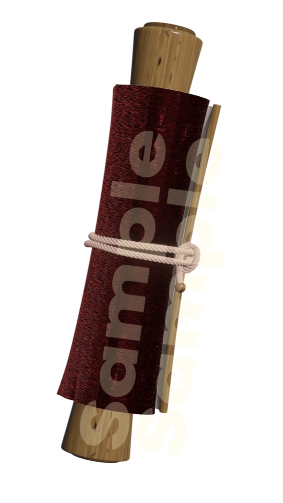 【TRPG素材 無料】巻物 素材【商用利用可能】