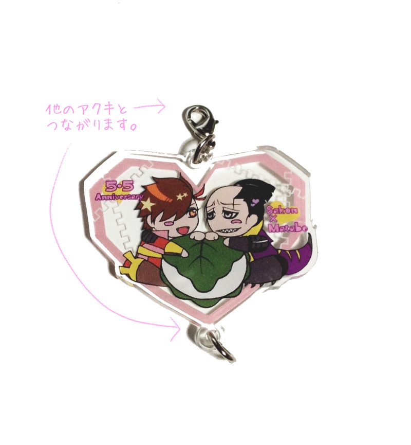 左又合同誕生日記念アクキ