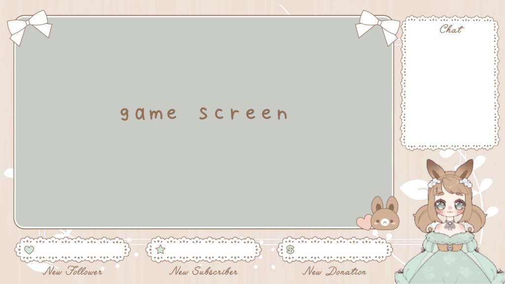 Bunny Twitch Overlay 