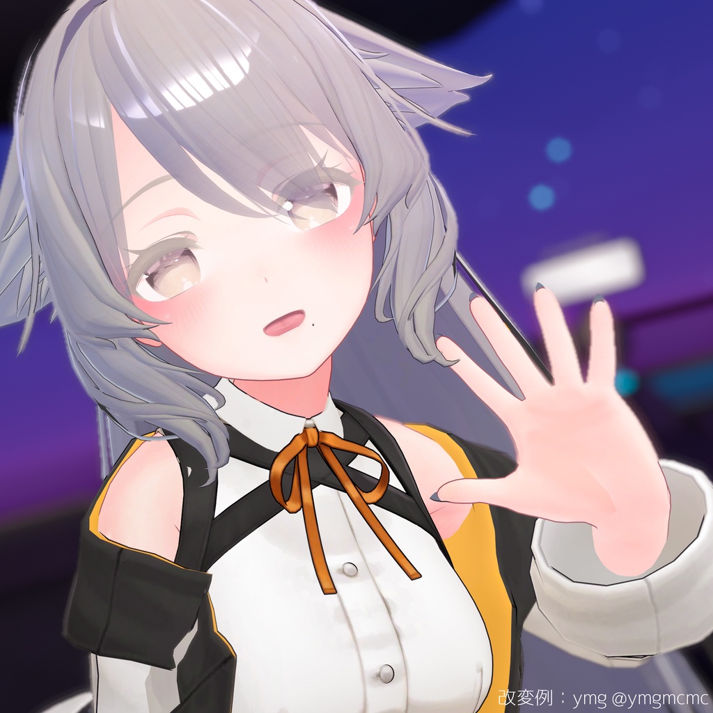 オリジナル3Dモデル「桔梗」