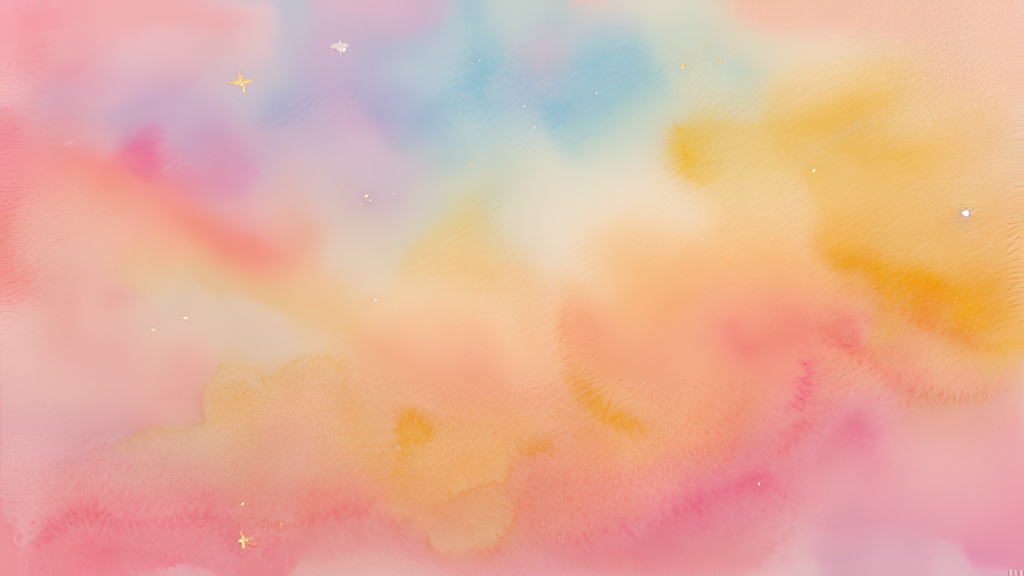 かわいい背景素材_1920x1080_ORANGE（40枚）