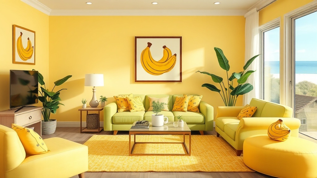 バナナの部屋 背景素材 1920x1080 （40枚）