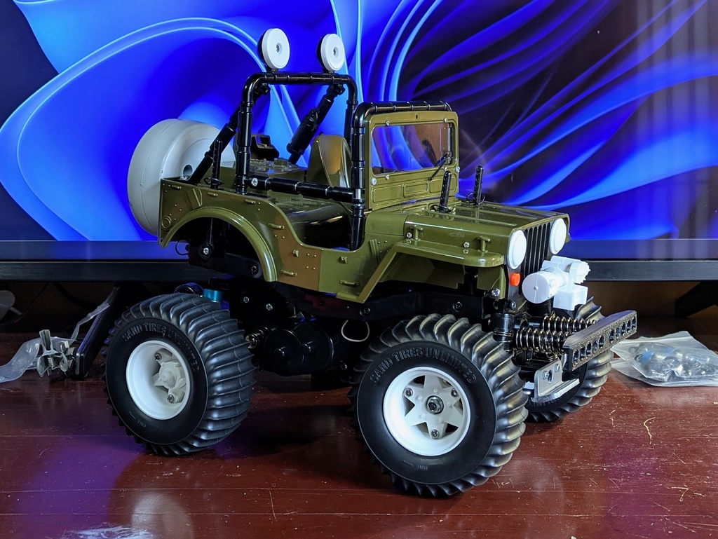 WR-02用 ワイルドウイリス風 6本スポークホイール