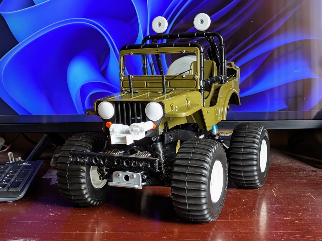 WR-02用 ワイルドウイリス風 6本スポークホイール