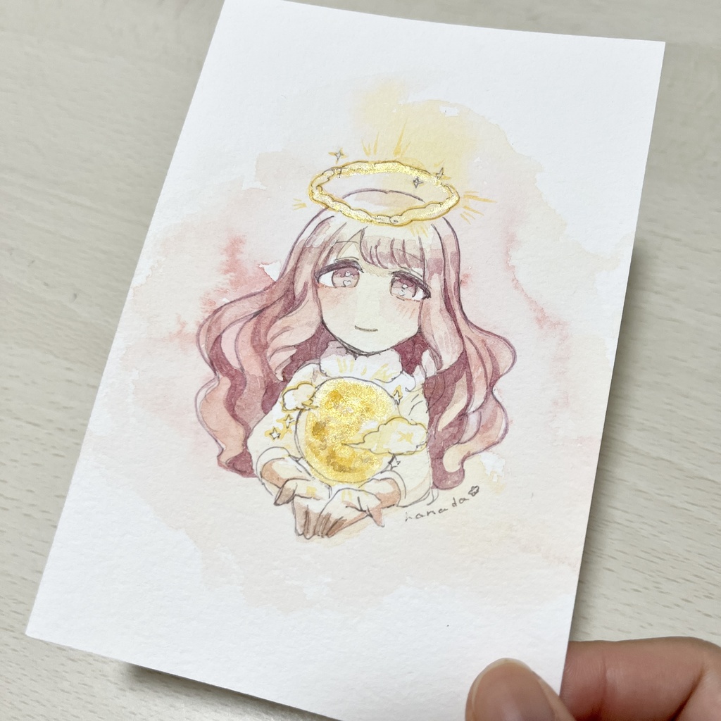 ドローイング「月のあかり」