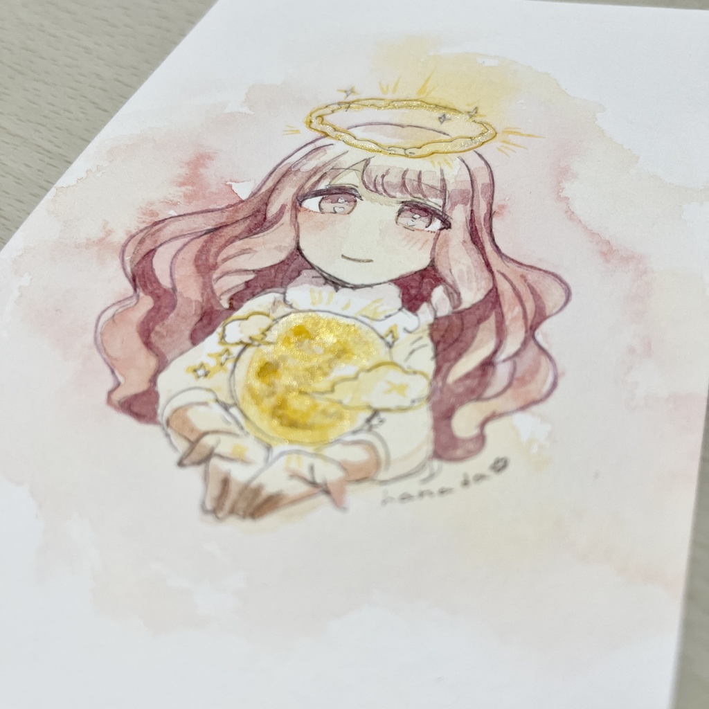 ドローイング「月のあかり」