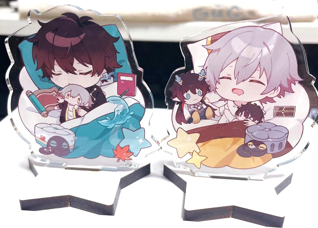 丹穹 おねんねアクリルスタンド 2種