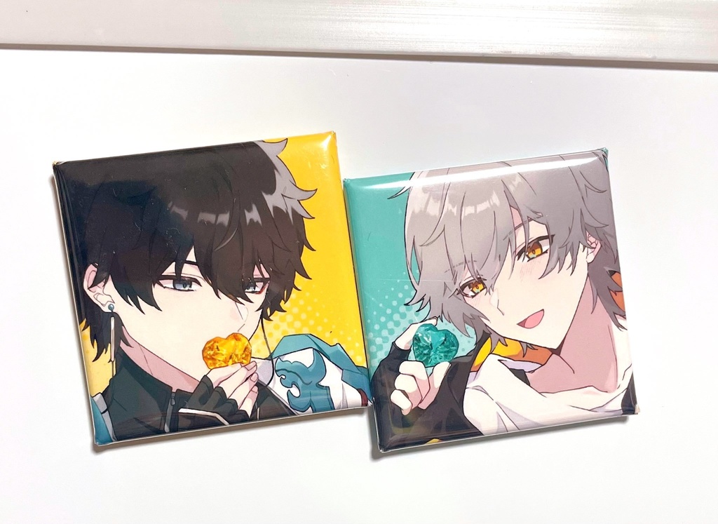 RWBY ワイス・シュニー　缶バッジ　マグネット　4点セット RWBY ワイス・シュニー 缶バッジ マグネット 4点セット RWBY