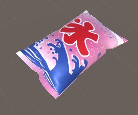 袋かき氷【3Dモデル】