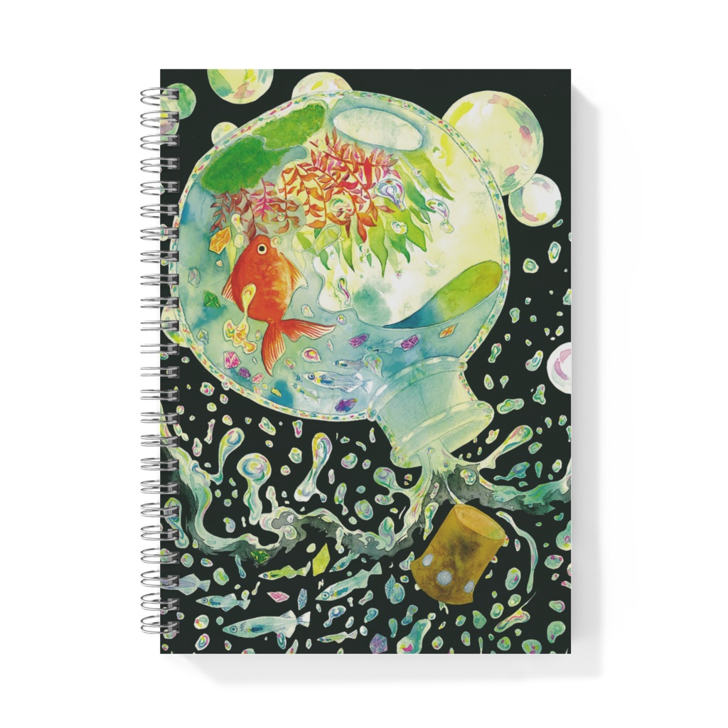 bottle series goldfish リングノート