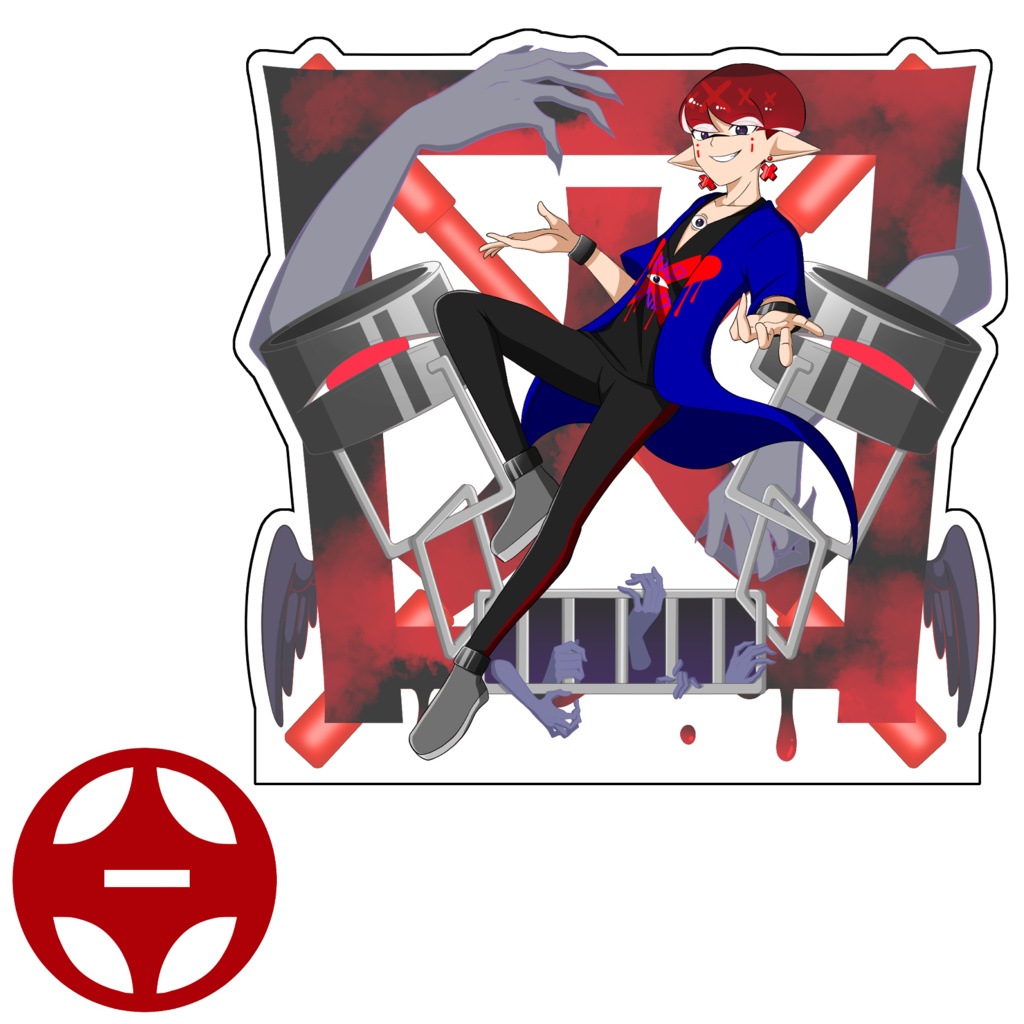 アクリルスタンド:バッテン