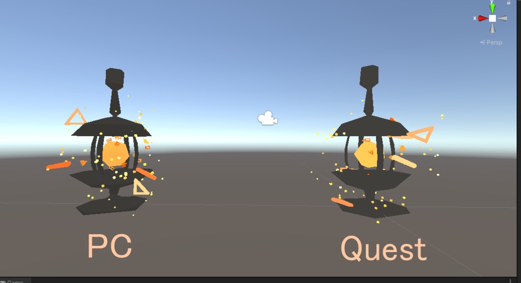 【VRChat】ポリポリランタン